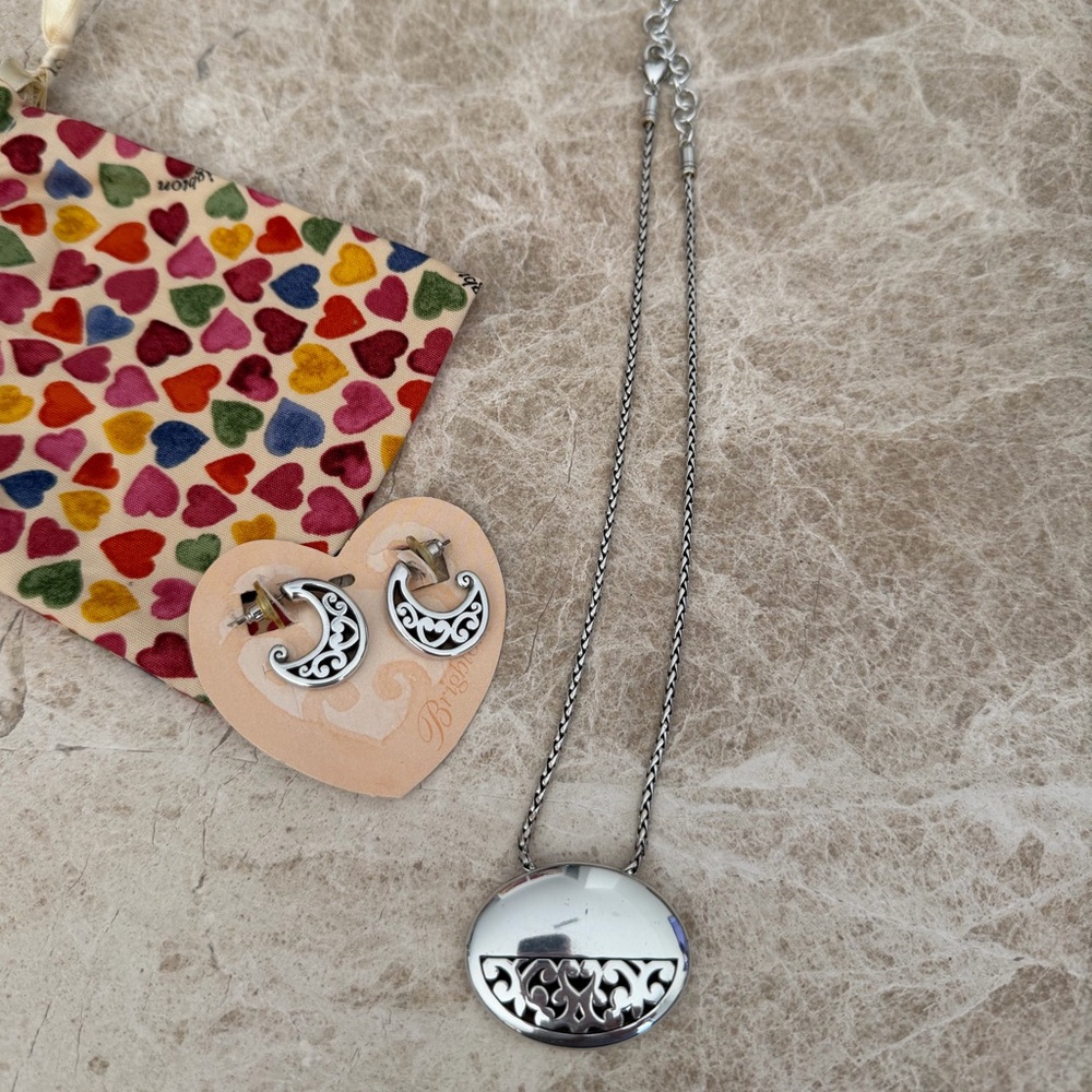Brighton Silver Necklace Paris Chic Set